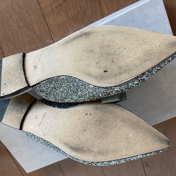 Jimmy Choo galaxy flat 35 size - Picture 4 of 8